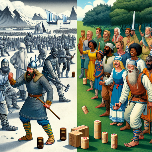 La Historia y los Orígenes del Kubb: Desde la Época Vikinga hasta Hoy